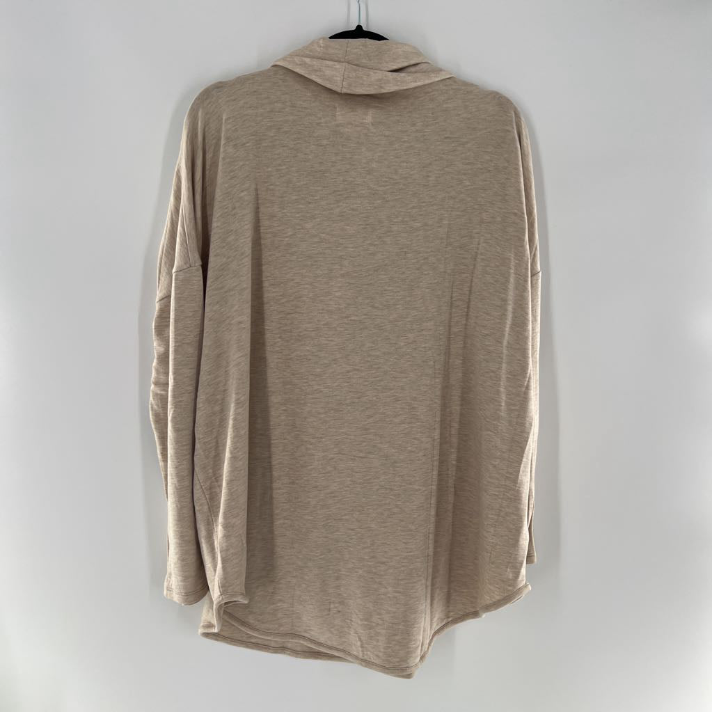 XXL cowl neck l/s top