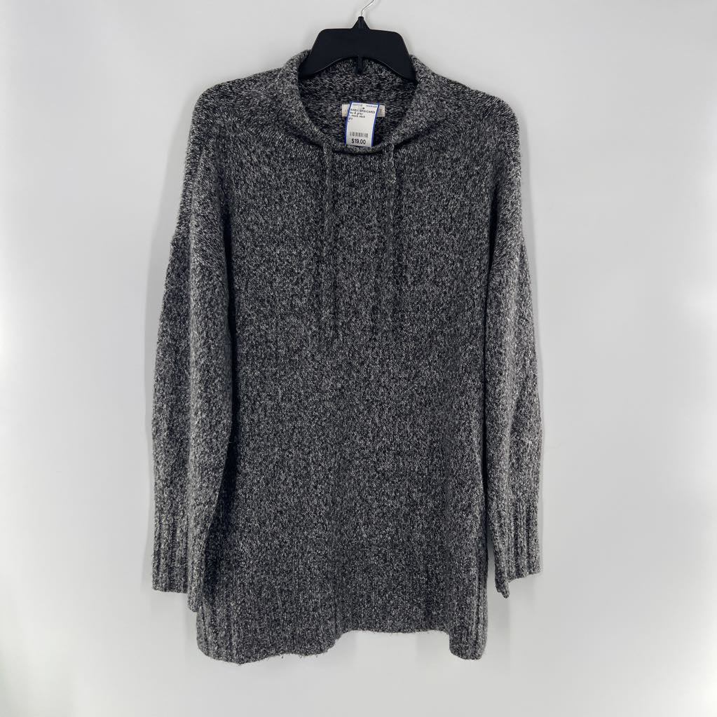 L mock neck sweater