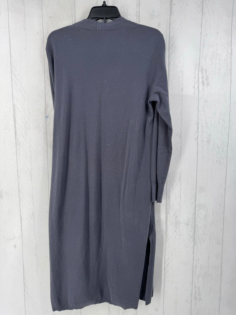 L open front long cardi