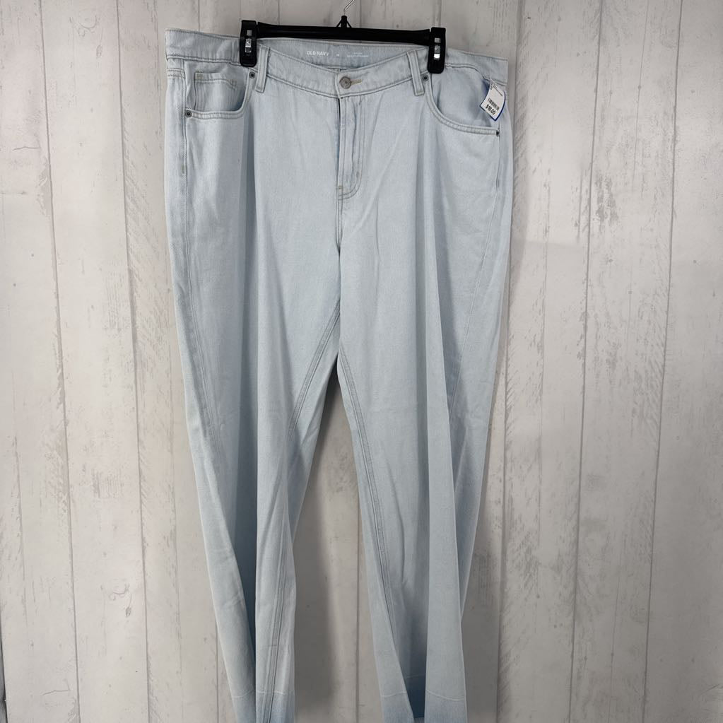 18 mid-rise baggy straight leg jean
