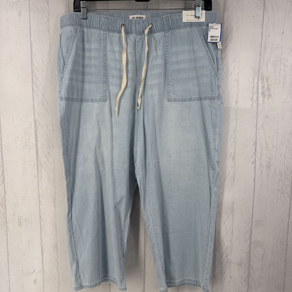 R45 18 straight crop jean