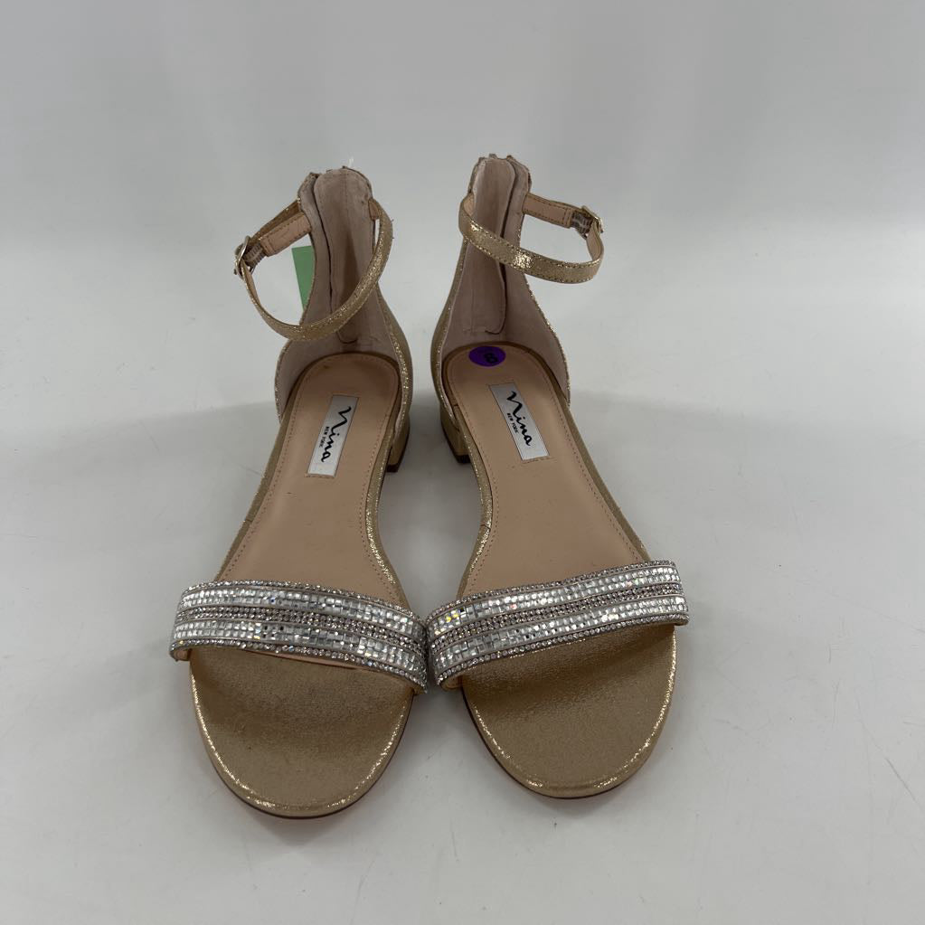 8 open toe embellished ankle strap sandals
