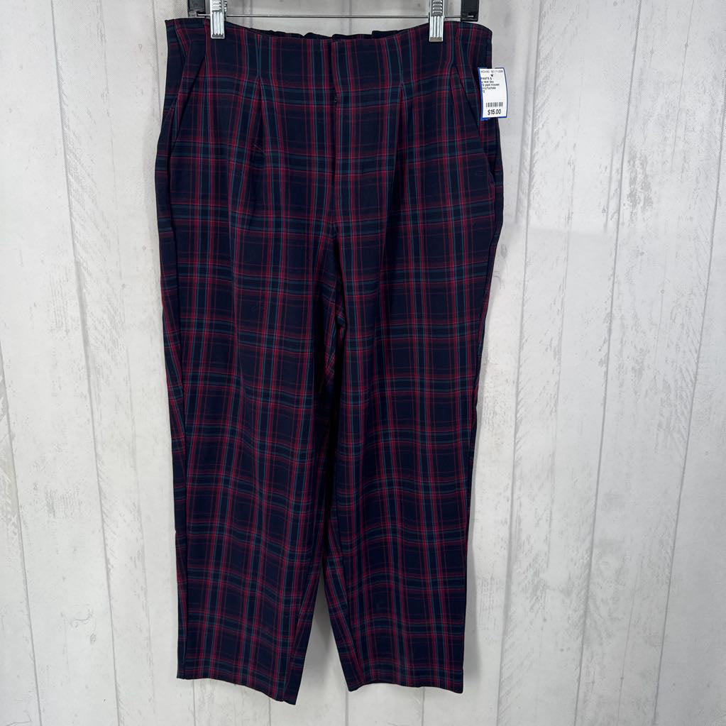 12 plaid trouser