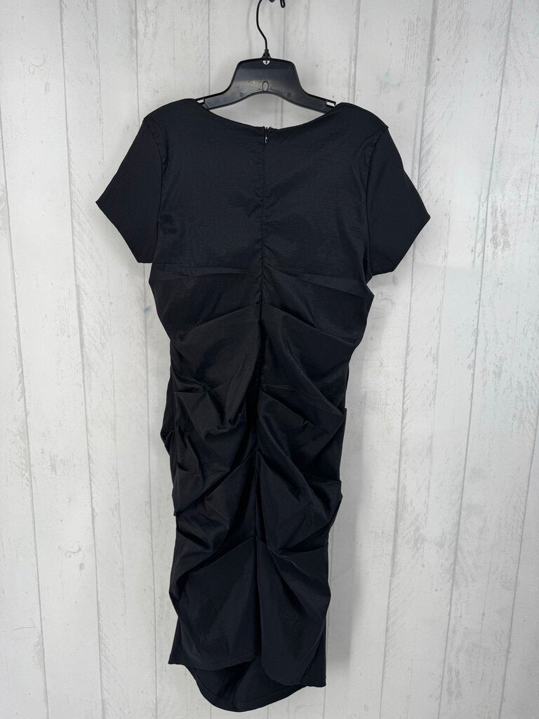 M ruched gathered maxi dress