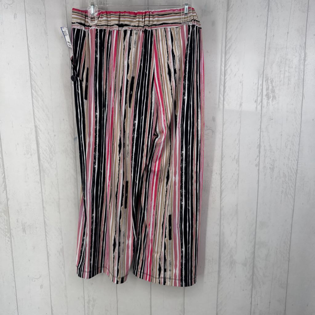 L striped pull-on pant