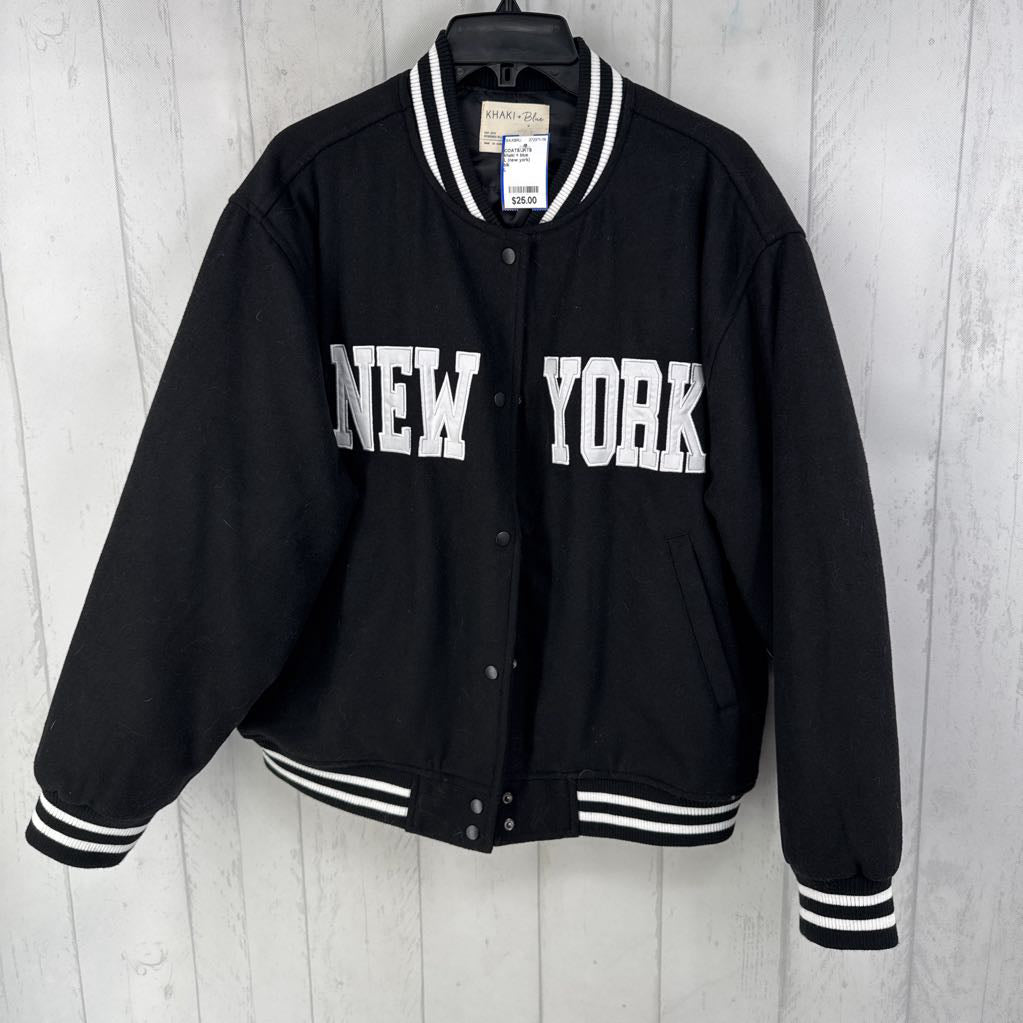 L (new york) bomber jacket