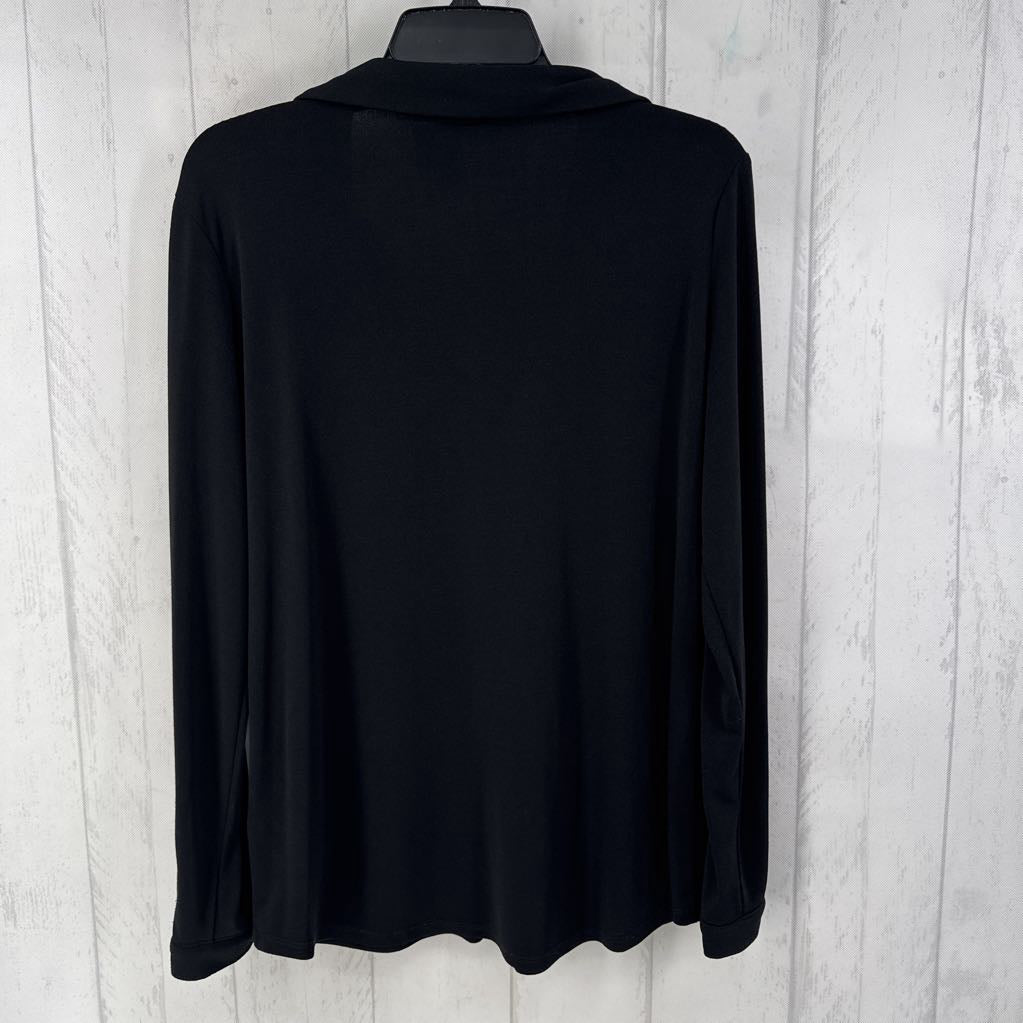 L button down l/s top