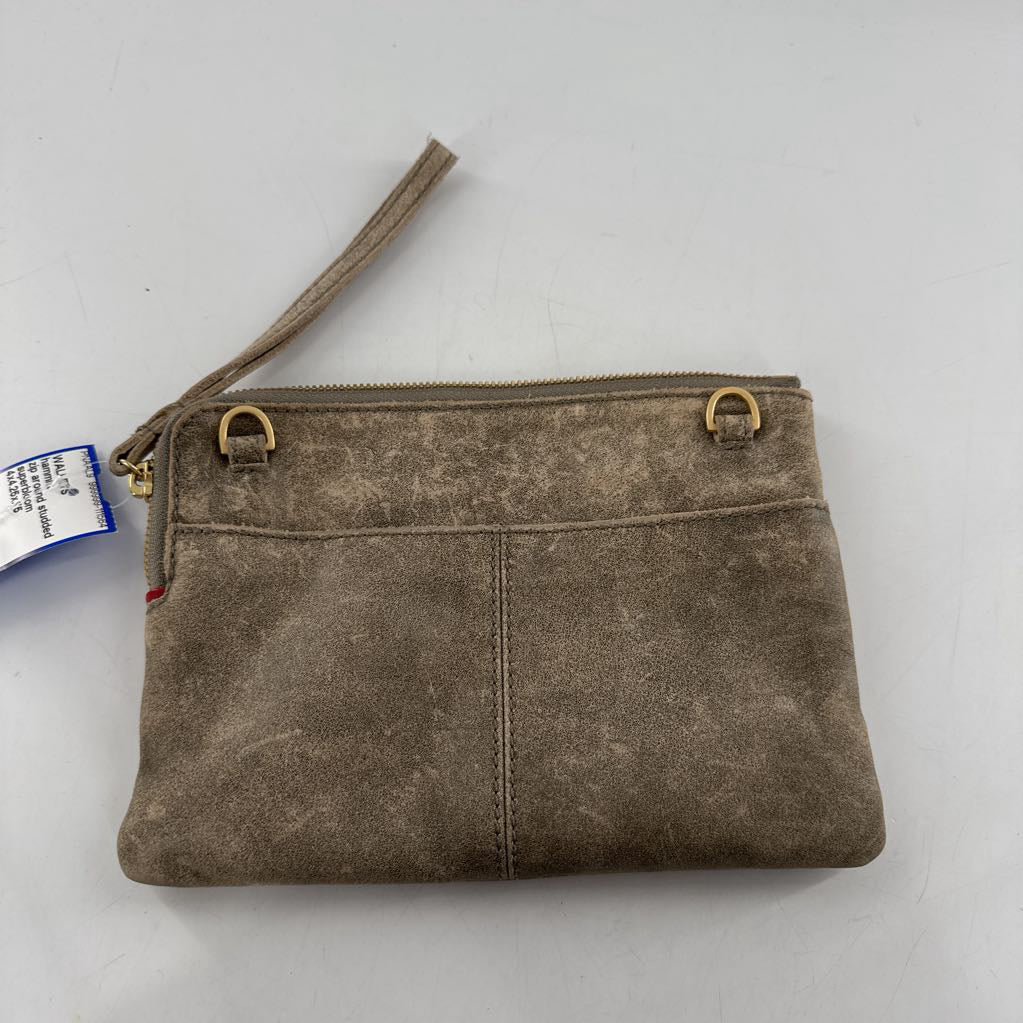 zip around studded wallet