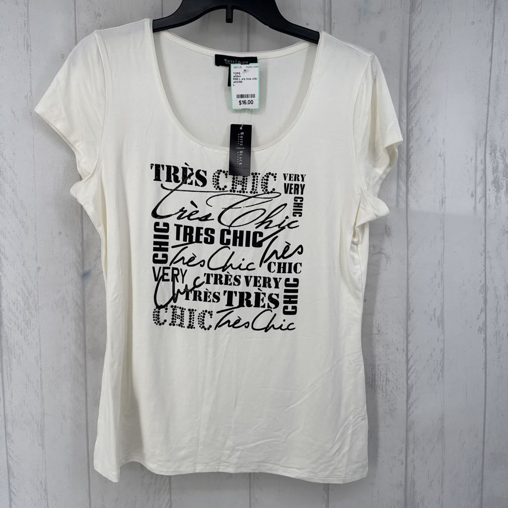 R58 L s/s tres chic top