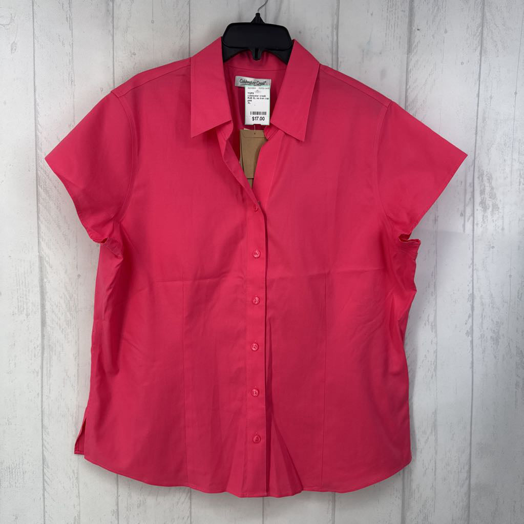 R49 XL no iron cap slv shirt
