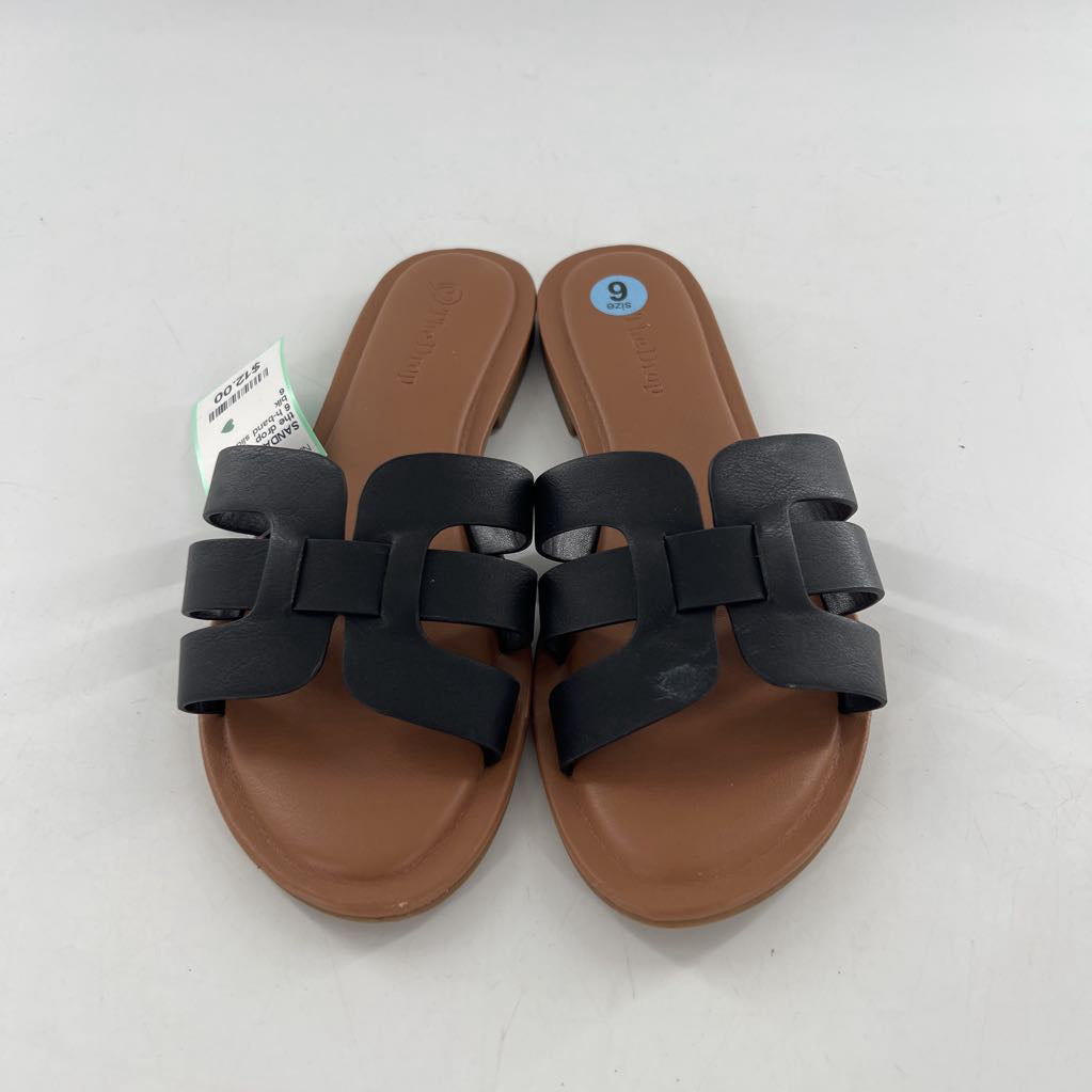 6 h-band slide sandals