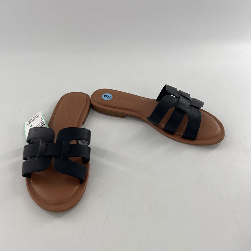 6 h-band slide sandals