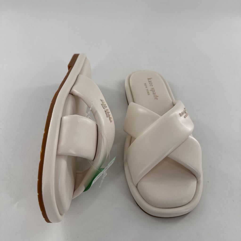 6.5 crisscross slide sandals