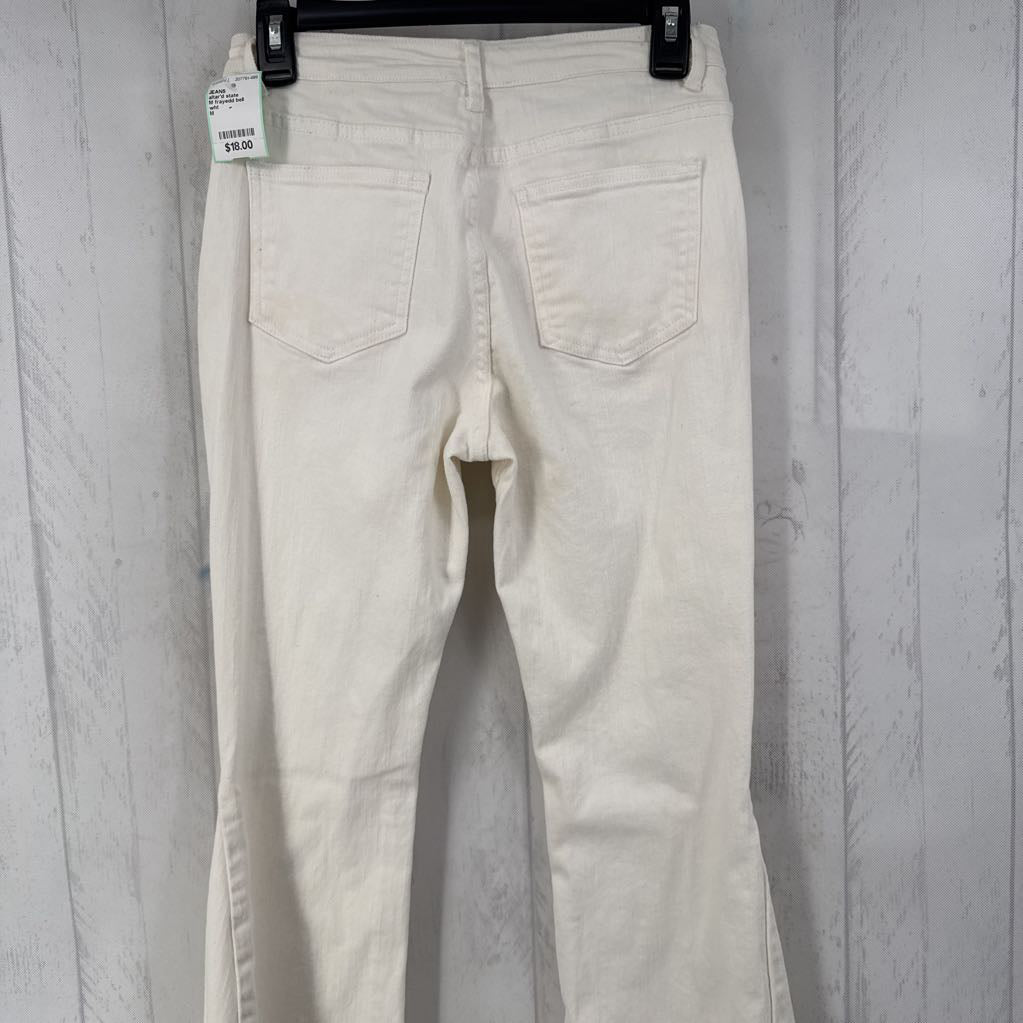 M frayedd bell bottom jeans