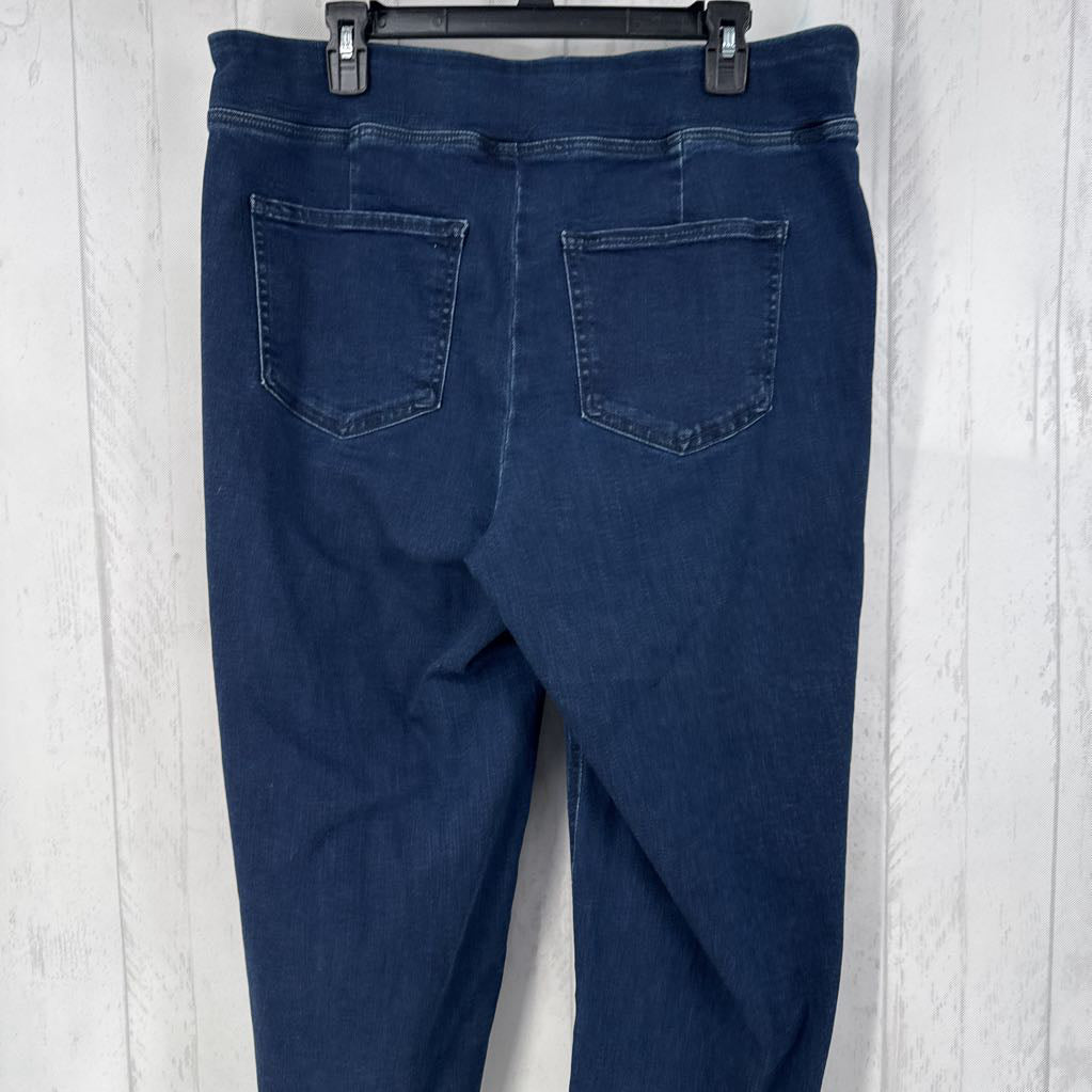 16 hi-rise wide leg jean