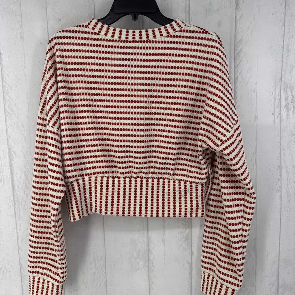 XL textured cropped top