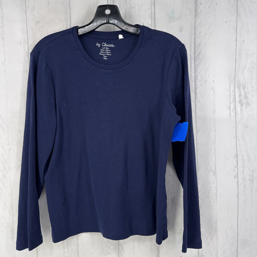 L scoop neck l/s tee