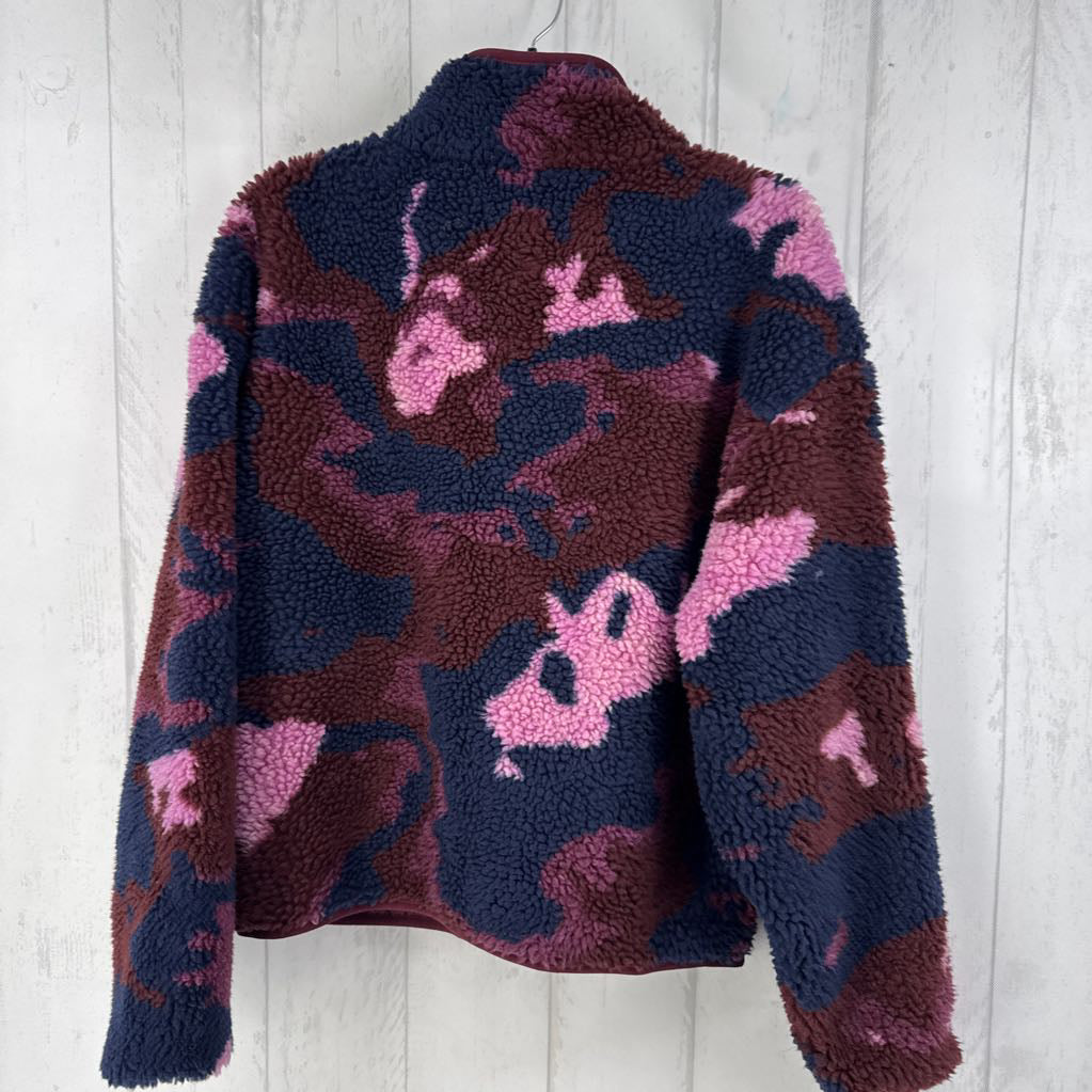 R110 M sherpa camo print jacket