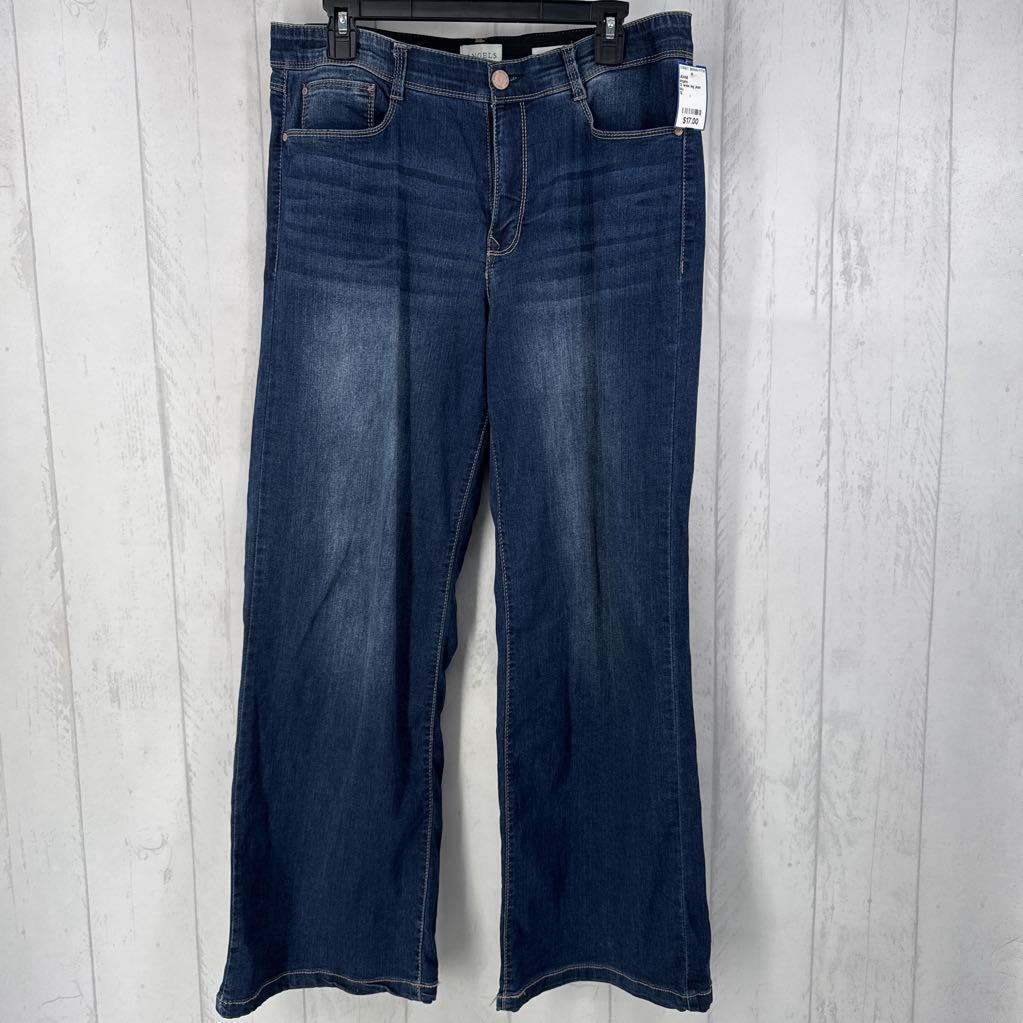 12 wide leg jean