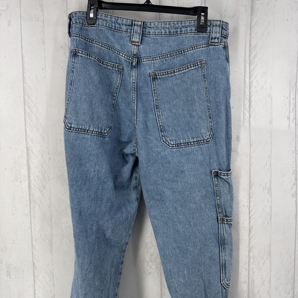 10 hi-rise cargo jean