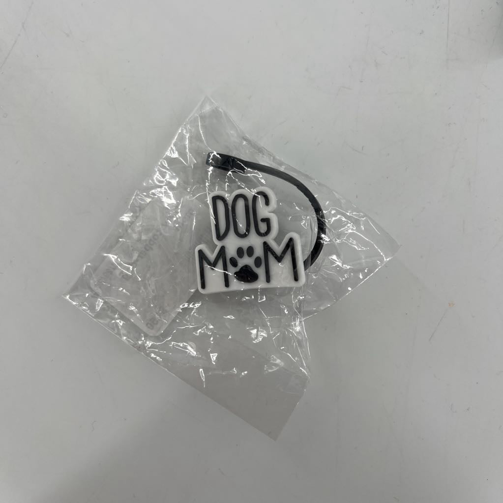 straw topper-dog mom