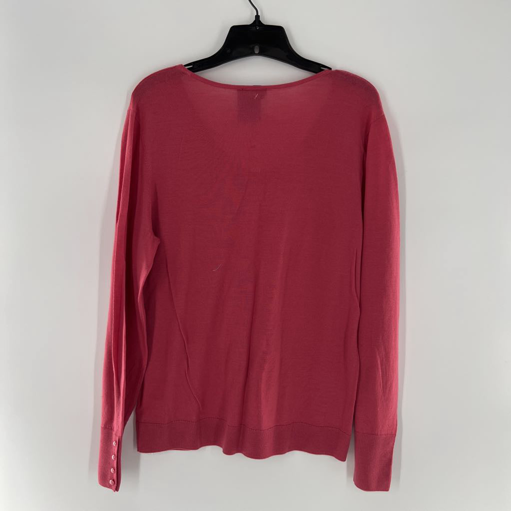 R90 L v-neck l/s sweater