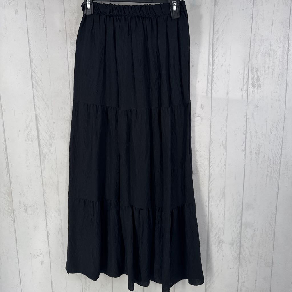 M tiered maxi skirt