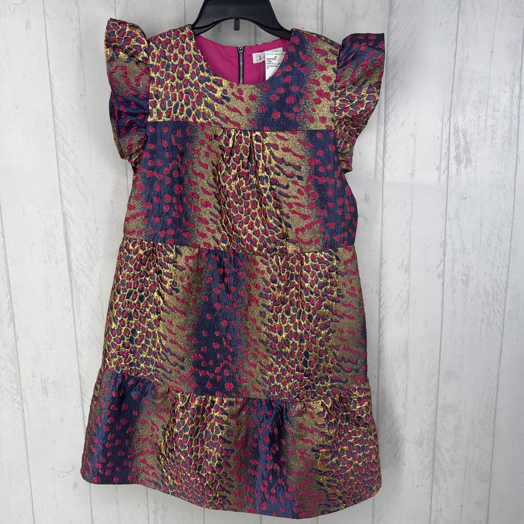 R118 M s/s animal print dress