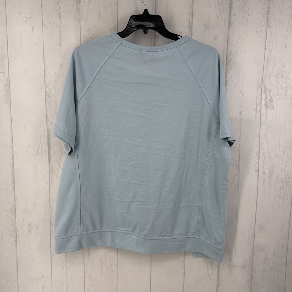 L crewneck s/s sweatshirt