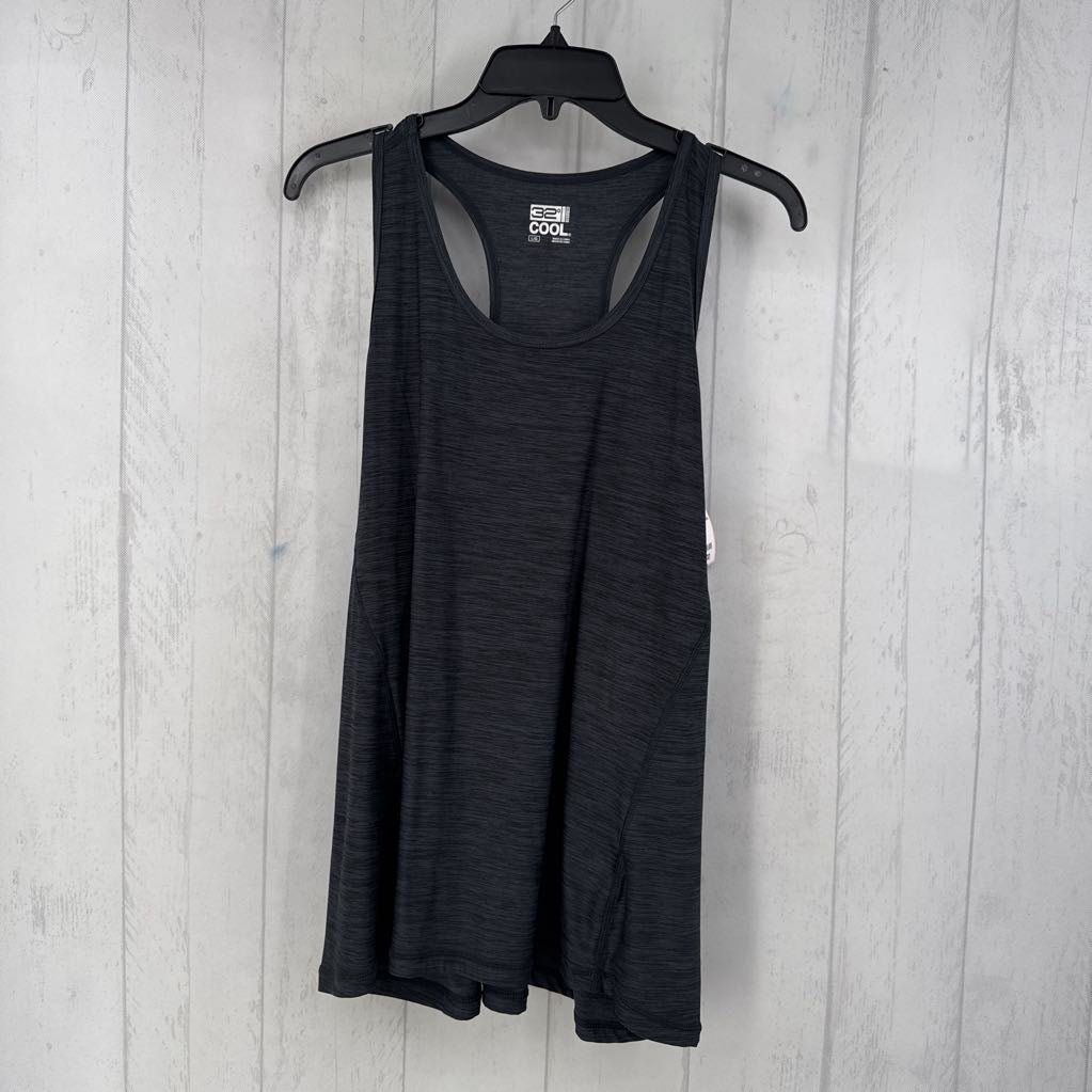 L marled racerback tank