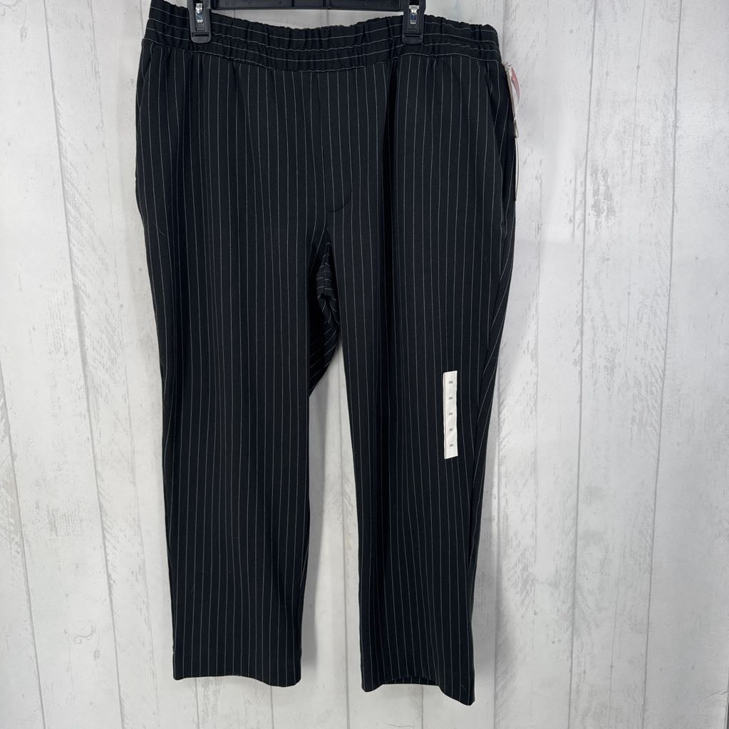 R25 XXL striped pull-on pant
