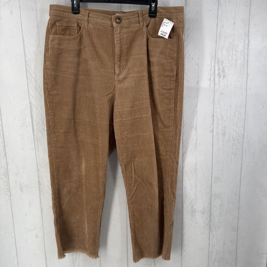 18 wide leg corduroy pant