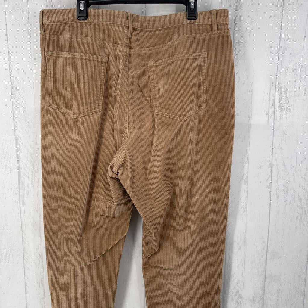 18 wide leg corduroy pant