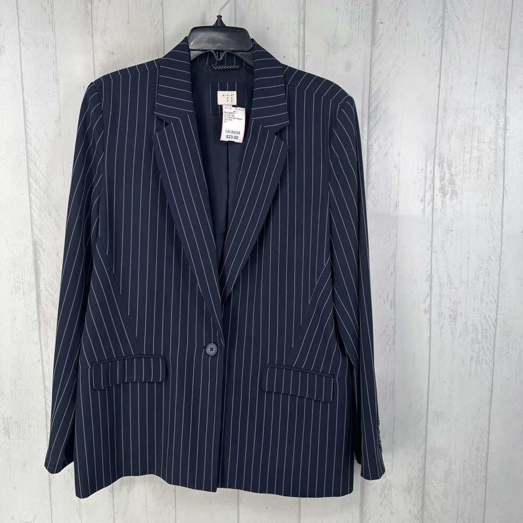 XL pinstripe blazer