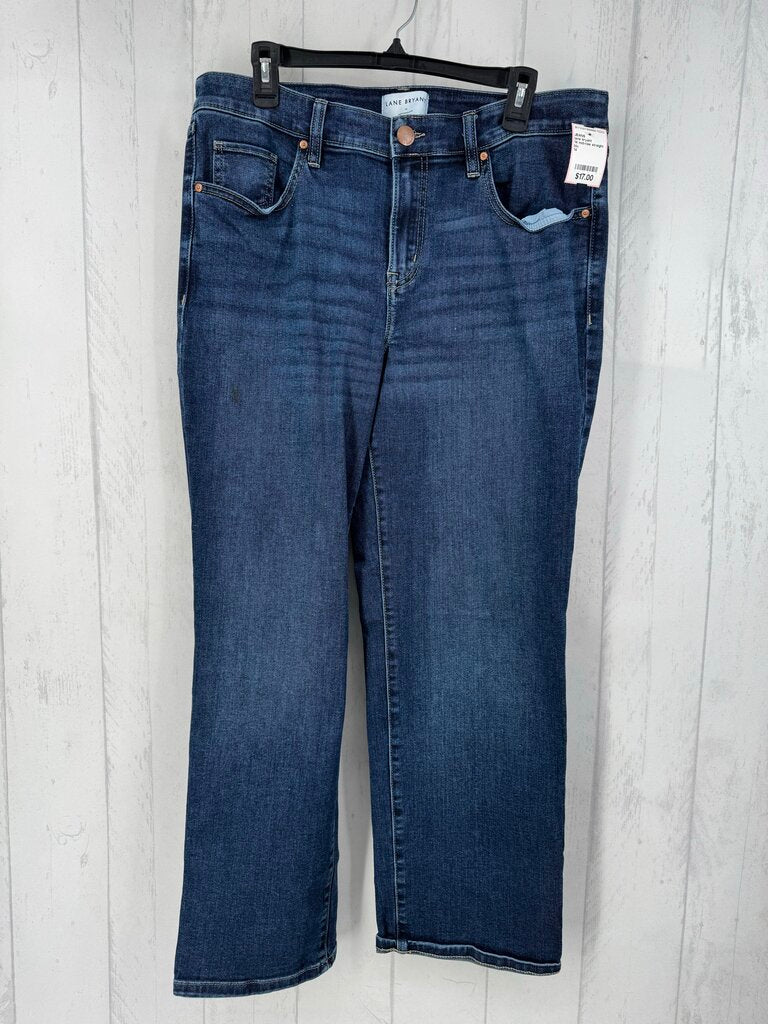 14 mid-rise straight leg pant