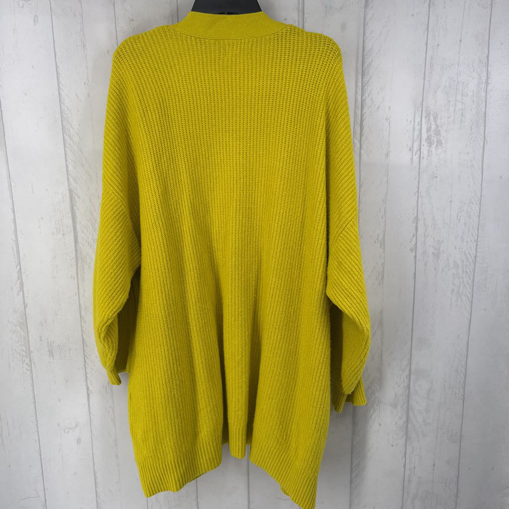 XL button front cardi