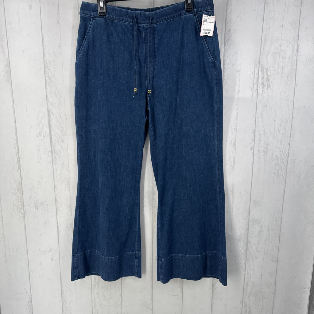 12p pull-on wide leg jean