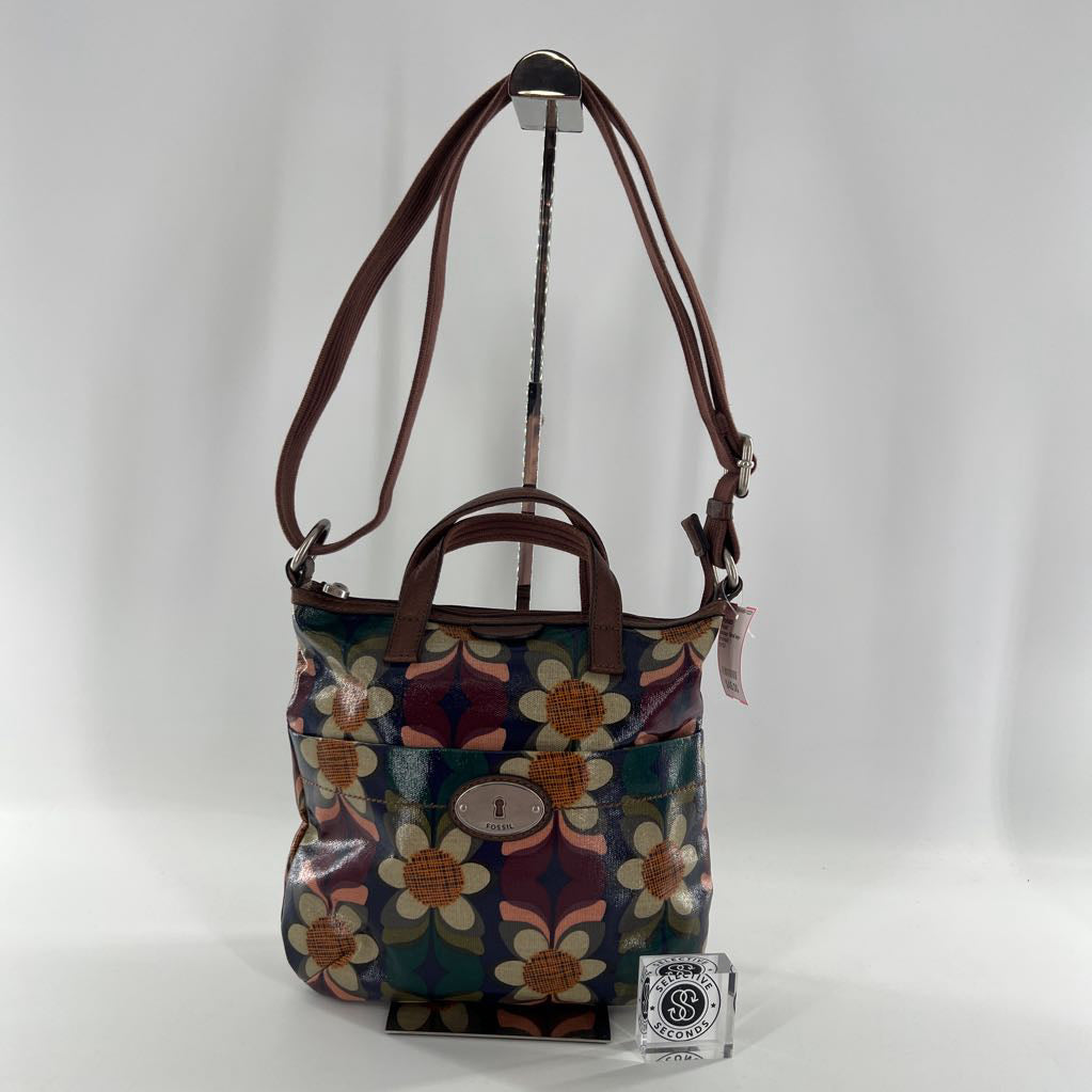 vintage floral key-per crossbody