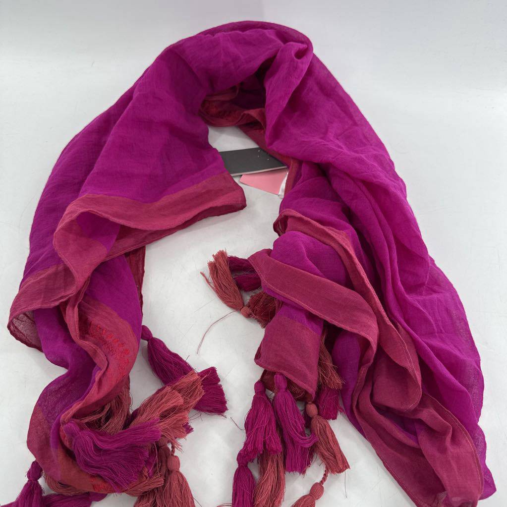tassel square scarf