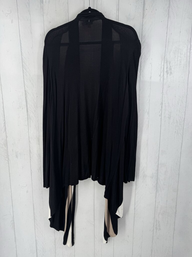 26/28 striped flowy front cardi