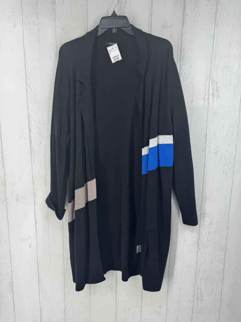 XL open front cardi w/ collar