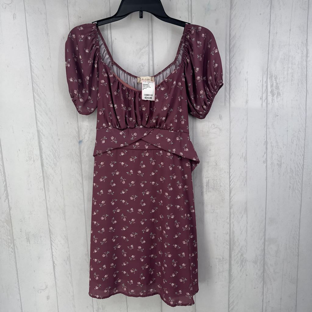 M flo print s/s dress