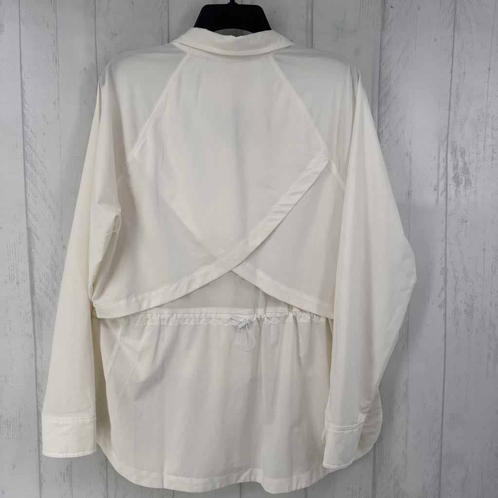 L button down l/s top