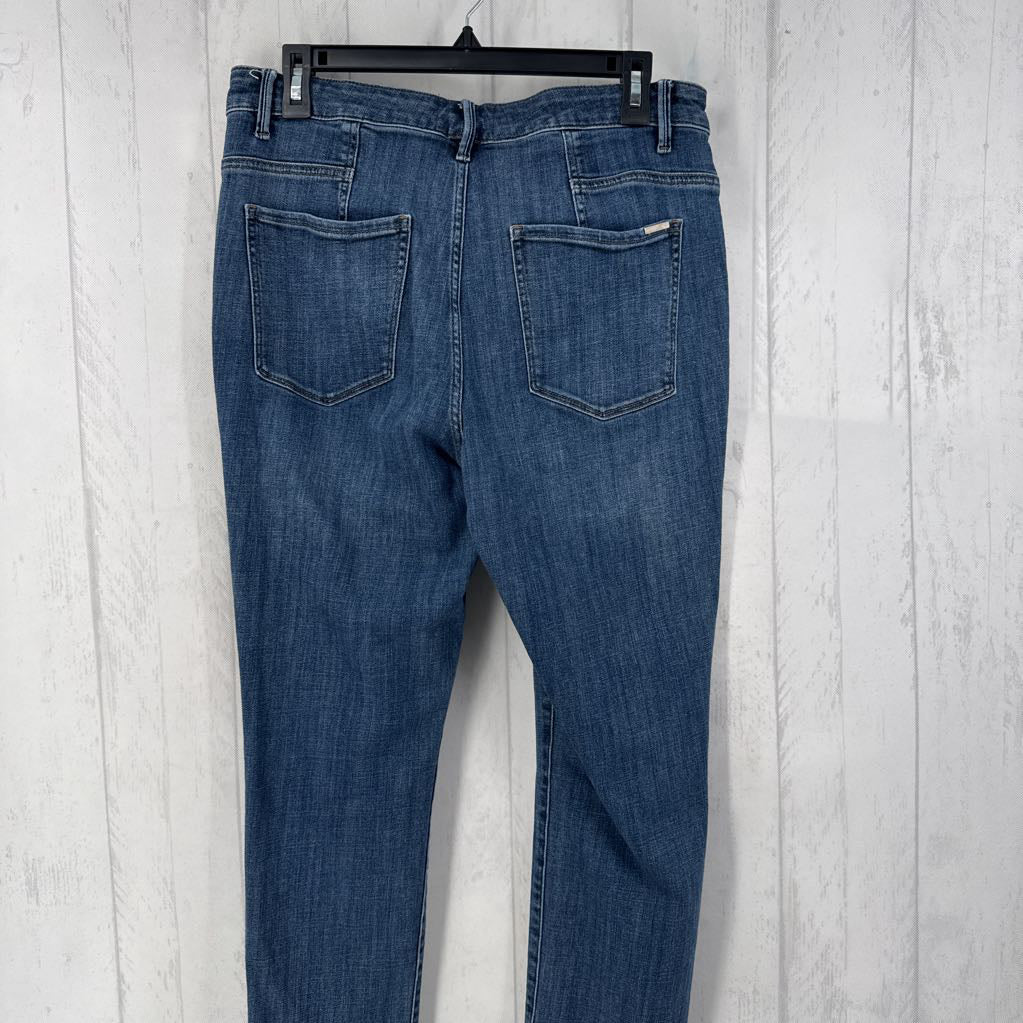12 hi-rise slim ankle jean