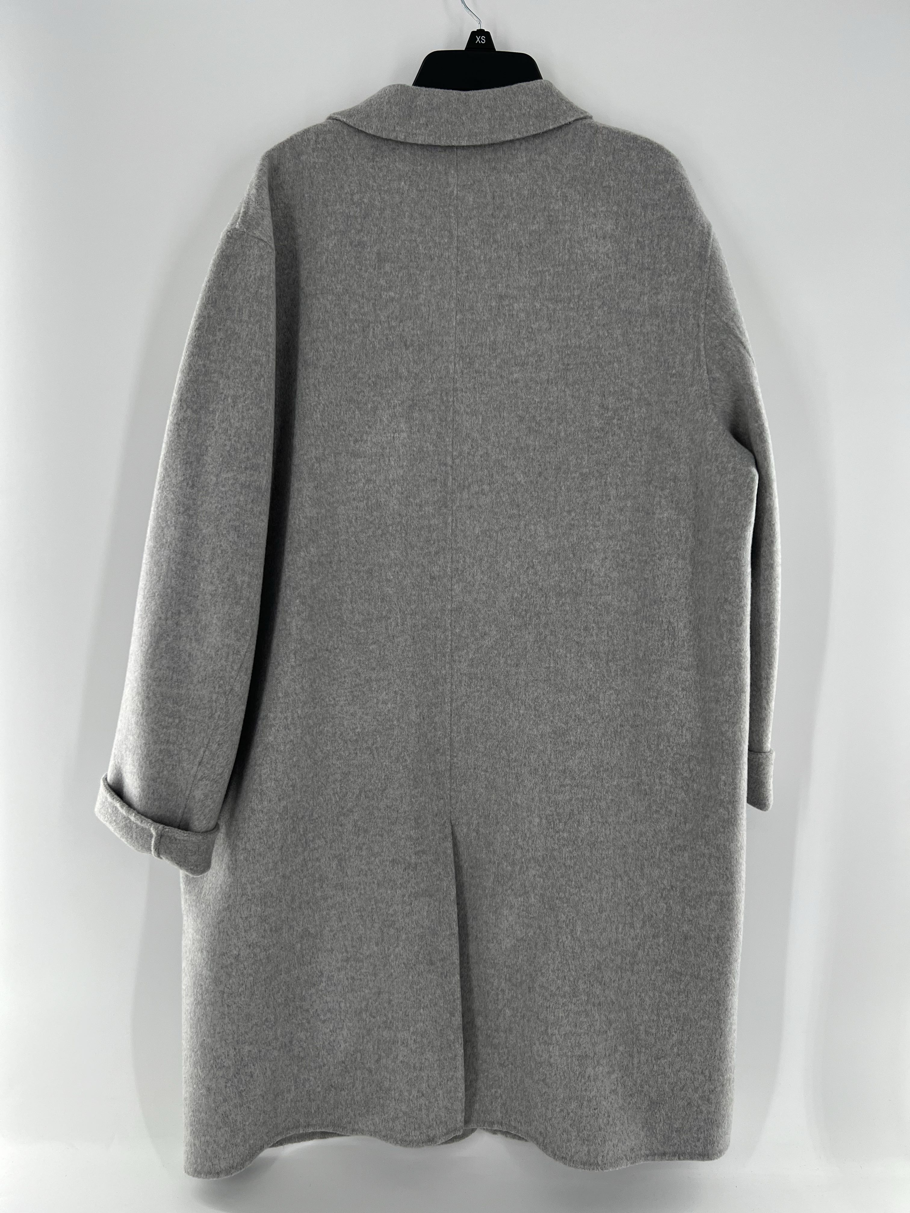 L wool car coat