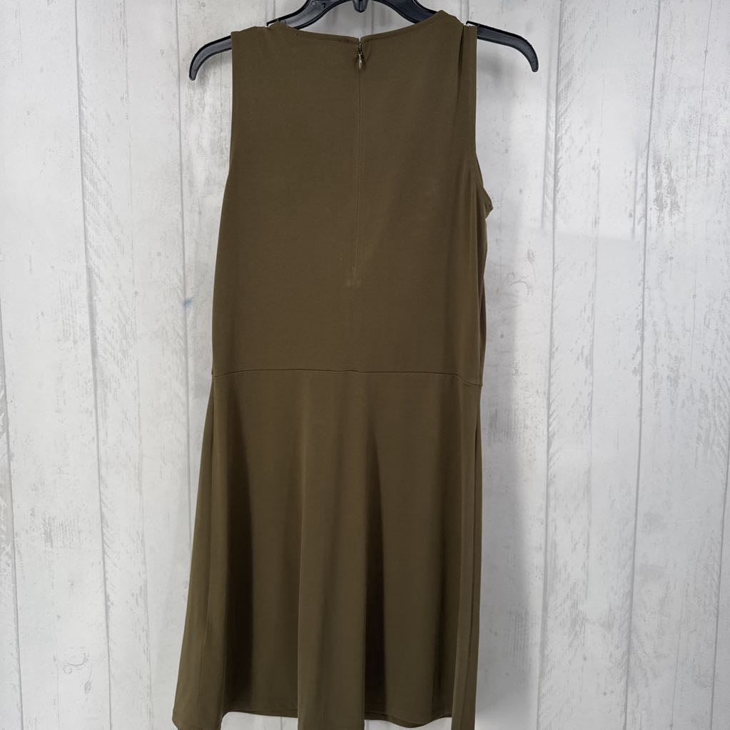 M v-neck slvls dress