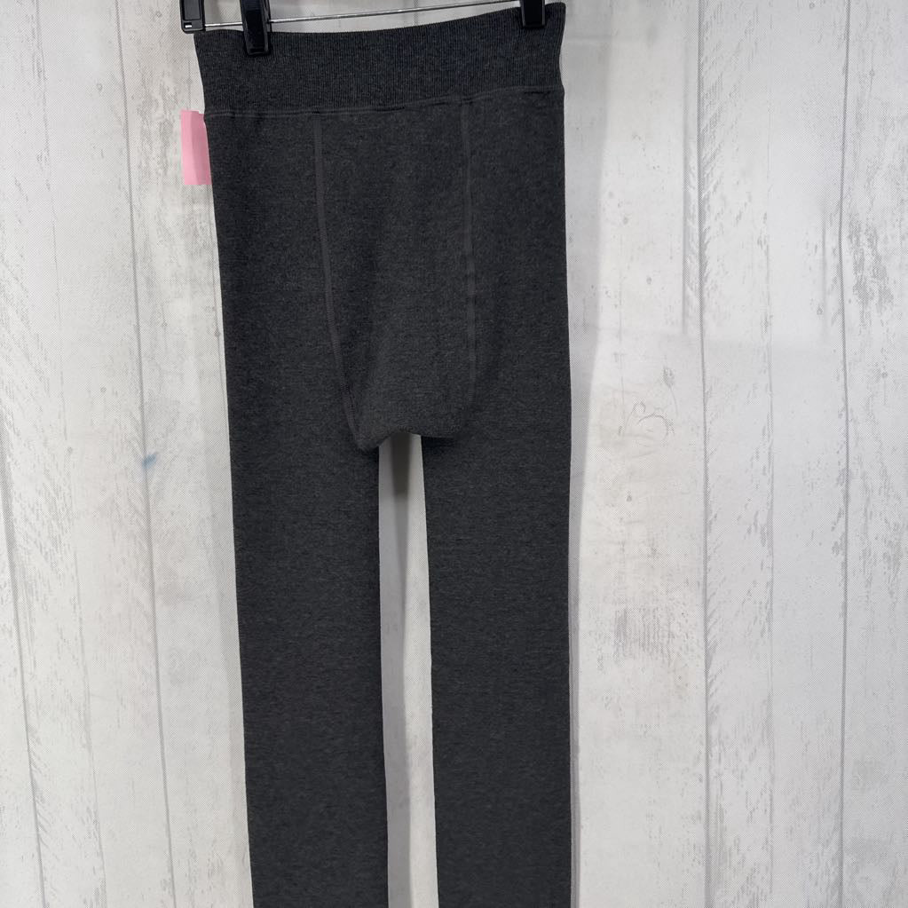 L.faux fur lined legging