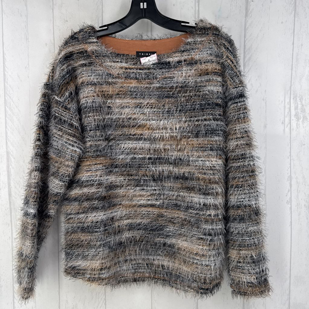 M eyelash woven sweater