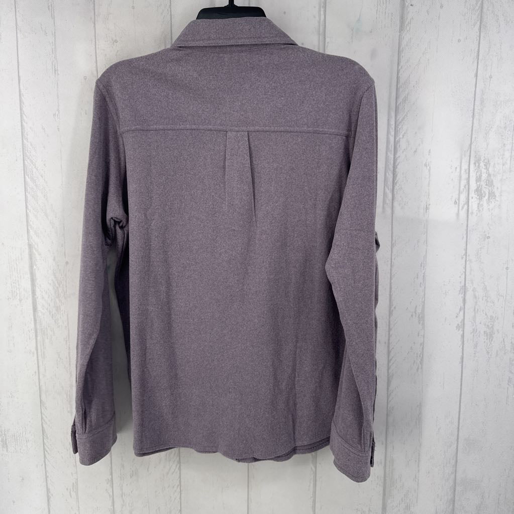 M button down l/s top