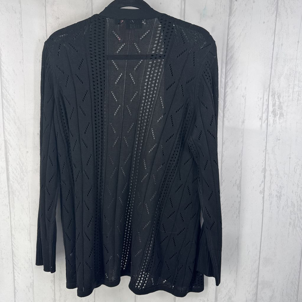 1X crochet open front cardi